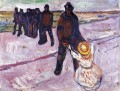 Trabajador y niño 1908 Edvard Munch